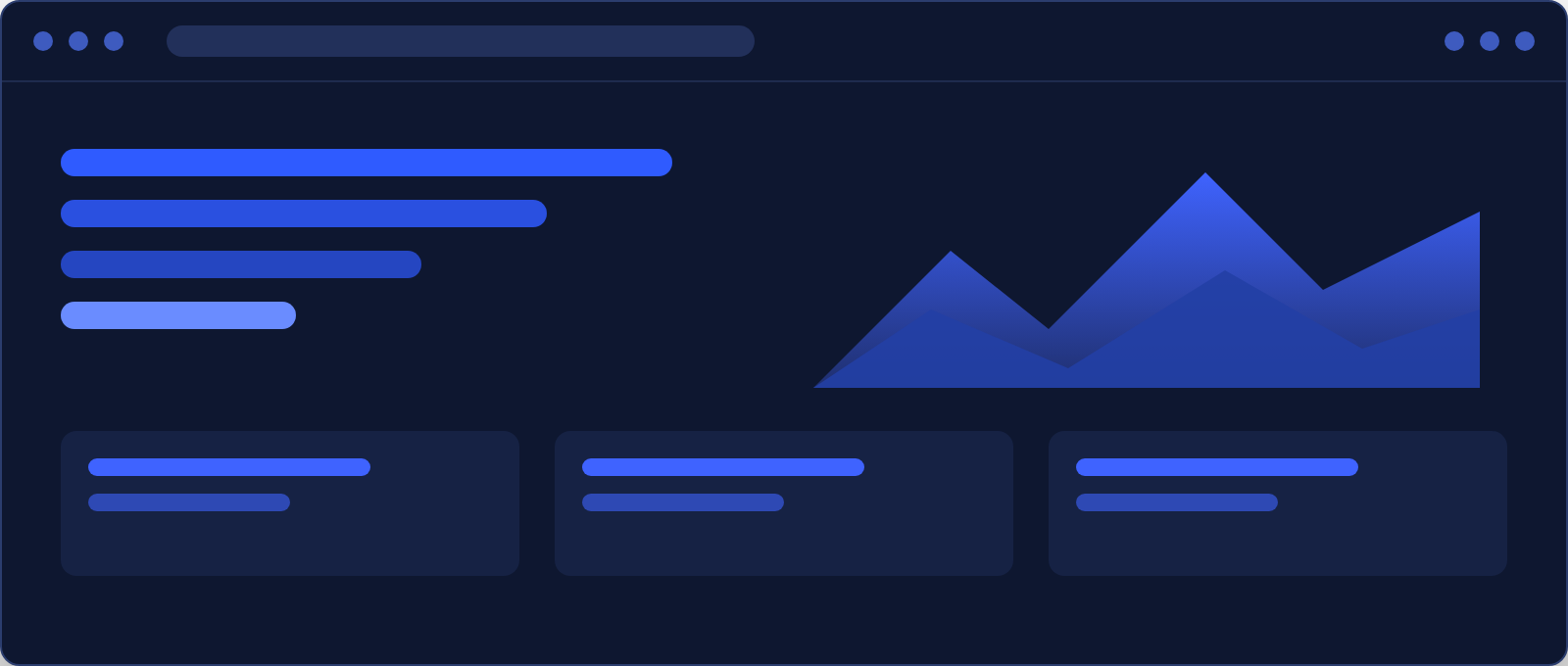 Website layout wireframe — custom web development
